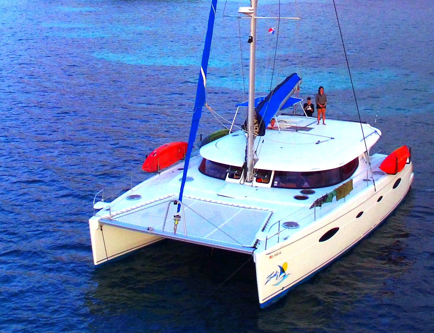 panama catamaran